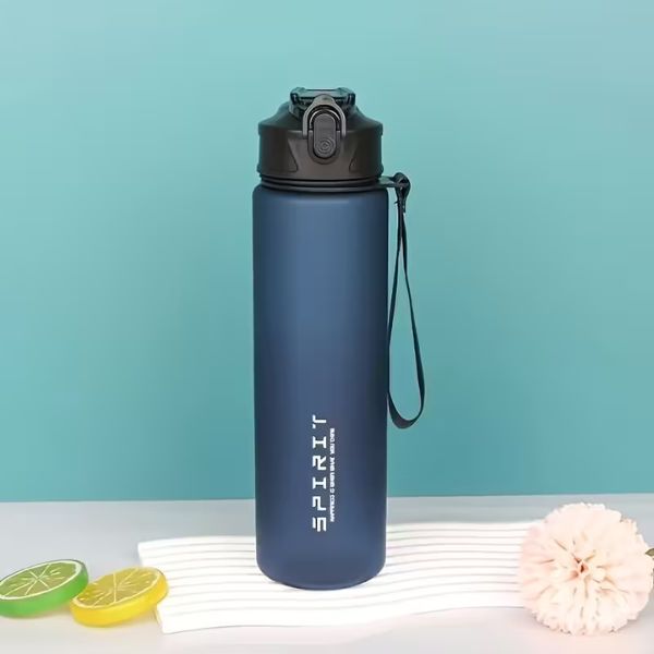 Botella de agua deportiva