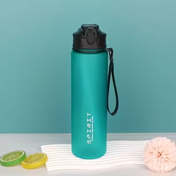 Botella de agua deportiva