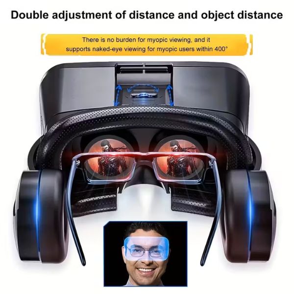 Lente virtual 3D VR Box